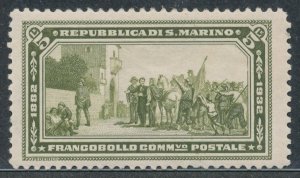 SAN MARINO (150), EXTREMELY FINE, og, NH Diena Certificate - 424878