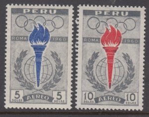 Peru C172-C173 MNH VF