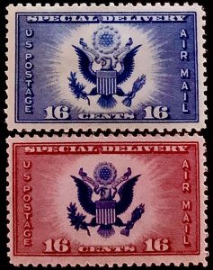 US #CE1, CE2 MINT OG NH (CE1 HR)