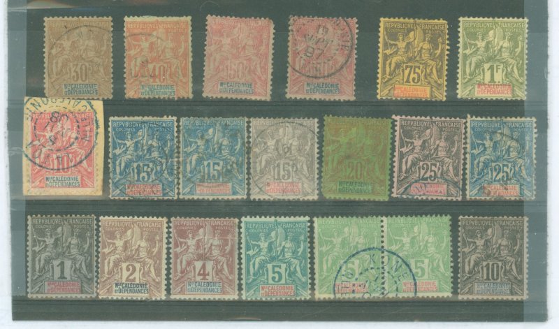 New Caledonia #40-58 Used Single