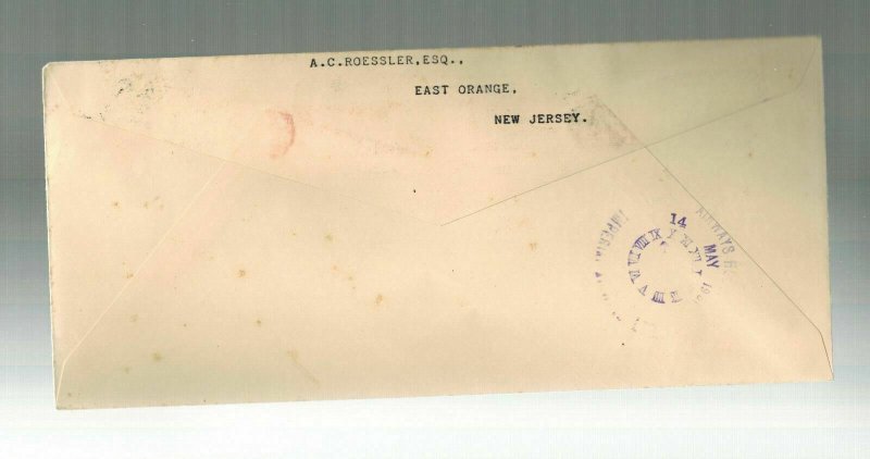 1931 Darwin Australia England First Flight Cover FFC  Imperial Airways Roessler