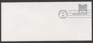 2001 US Scott #U646 34c Eagle on #10 Solid Envelope FDC
