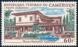 Cameroun 1966 Cameroun Hotels 60f Imperial, Yaounde SG413 MNH 2