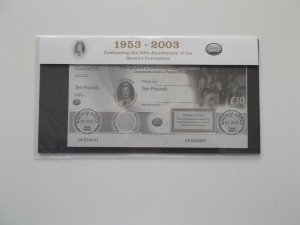 2003 50th Anniversary of Queen's Coronation £10 Postal Order Presentation Pack