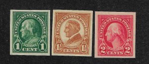 575-577 Mint,OG,VLH... SCV $9.00