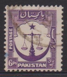 Pakistan Sc#25 Used