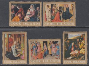 Cook Islands 170-174 Christmas MNH VF