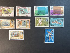 FIJI # 219-228-MINT/NEVER HINGED----4 COMPLETE SETS----1966
