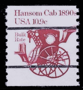 Sc 1904a  10.9¢ Hansom Cab Coil Single, MNH