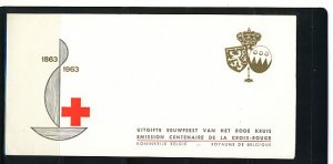 BELGIUM RED CROSS,MNH,1963, COMPLETE Bklt.#745a, $18.00