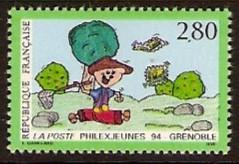 France #2418 Philexjeunes, Grenoble 1994 NH Cat. $1.25