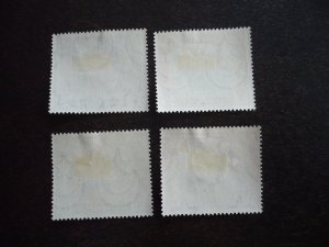 Stamps - Bahawalpur - Scott# 22-25 - Mint Hinged Set of 4 Stamps