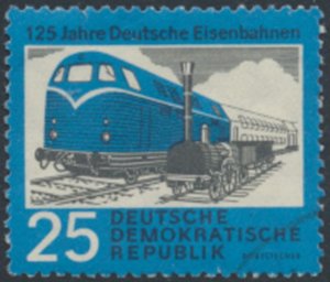 German Democratic Republic  SC# 531  Used  Railroads   see details & scans