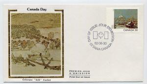 Canada First day cover #962, Canada Day