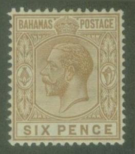Bahamas 1921 KGV sg122 MINT