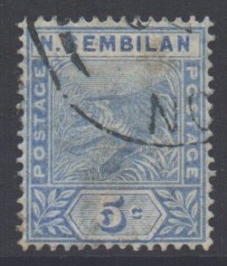 Malaya Negri Sembilan Scott 4 - SG4, 1891 Tiger 5c used