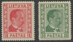 Lithuania 298-9 * mint LH (2204 509)