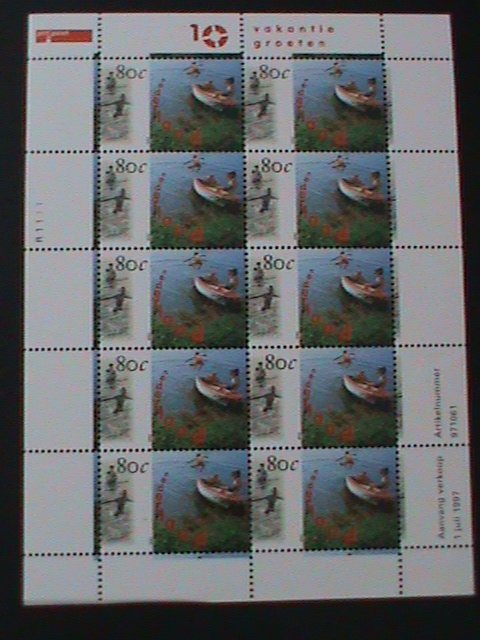 ​NETHERLANDS-1997-SC#967- WATER RECREATION MNH-SHEET -VERY FINE- LAST ONE