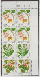 Palau Scott #132-135-136 Stamps - Mint NH Plate Block Set