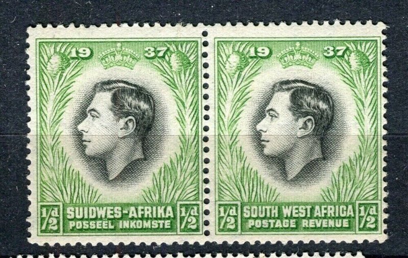 SOUTH WEST AFRICA; 1937 early GVI Coronation issue Mint MNH 1/2d. value