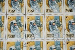 Dealer Lot = SPACE LEONOV VOSHOD-2, APOLLO-11, COLUMBIA SHUTTLE SHEETS q88