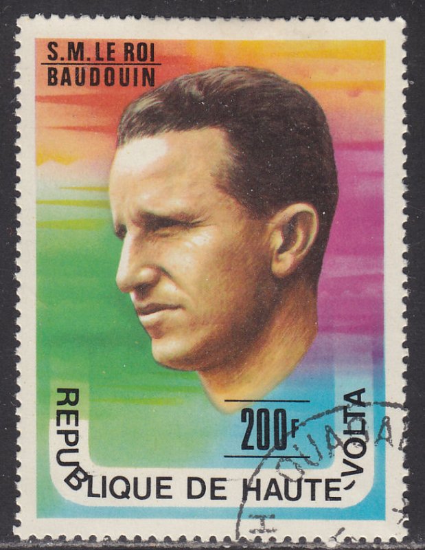 Burkina Faso 435 King Baudouin of Belgium 1977