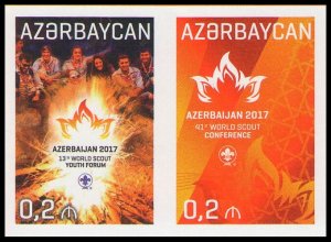 2017 Azerbaijan 1216-17Paarb Scout movement (edition 200)