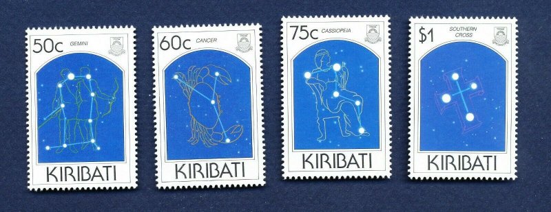 KIRIBATI - Scott 656-659 - FVF MNH - Constellations, Space - 1995