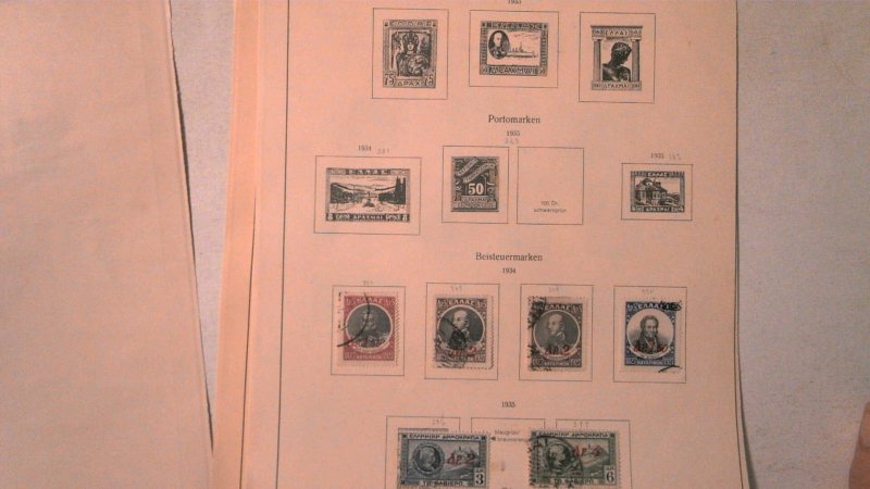 GREECE COLLECTION MINT/USED