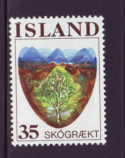 Iceland Sc 488 1975 Reforestation stamp  mint NH