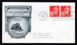 # 889 to 893 First Day Covers with Historic Arts/Aristocraft cachet dated 1940