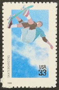 USA, 1999, SC# 3321, Skateboarding, Unused, MNH, VF