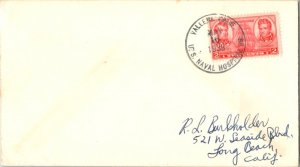 United States Fleet Post Office 2c Navy 1939 Vallejo, Calif. U.S. Naval Hospi...