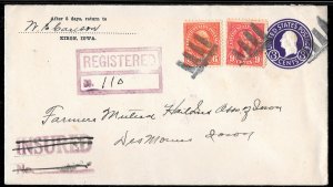 WCstamps: U.S. Loso Unlisted- 20th Century Fancy Cancels Kiron, IA 1939 Cover