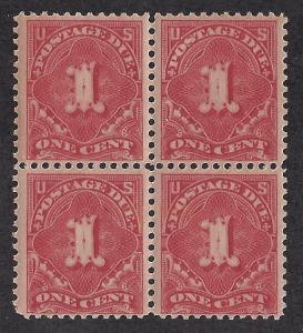 J61 Mint,OG,LH/NH... Block of 4... SCV $14.50