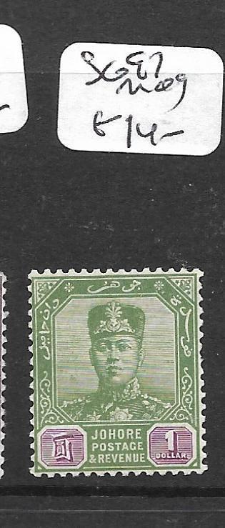 MALAYA   JOHORE  (P1107B)   $1.00   SG 97   MOG