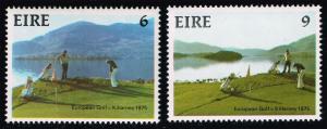 Ireland #371-372 European Golf Championship; MNH