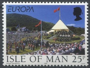 Isle of Man Sc#786 MNH, 25p multi, Europa (C.E.P.T.) 1998 - Feasts and Festiv...