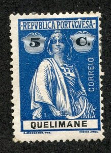 Quelimane, Scott #31 Unused, Hinged