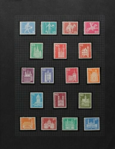 SWITZERLAND 1960-84 MNH ** collection. Face value SFr750+.