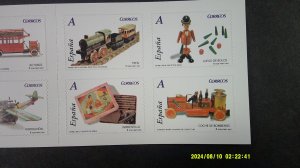 Spain 2007 Toys Booklet Scott# 3467 Complete MNH XF