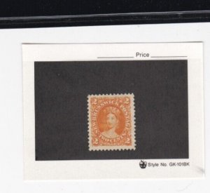 KAPPYSTAMPS CANADA NEW BRUNSWICK #7 1863 2c QUEEN VICTORIA UNUSED VERY FINE H567