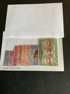 Stamps Pakistan-Bahawalpur Scott 017-24 hinged