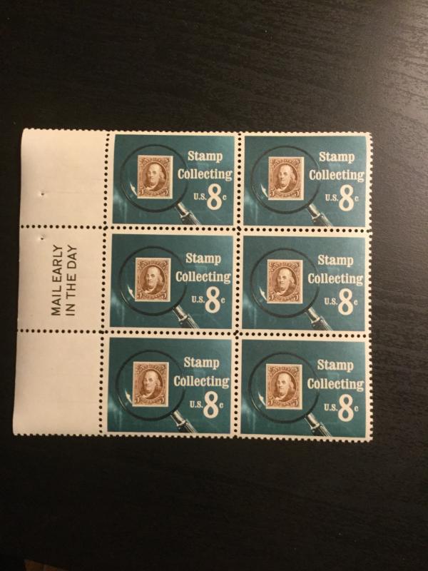 US SC# 1474 Stamp Collecting  Block Of Six