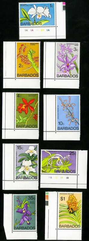 Barbados Stamps # 396a-408a MNH VF