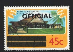 St Kitts Sc#O5 Used
