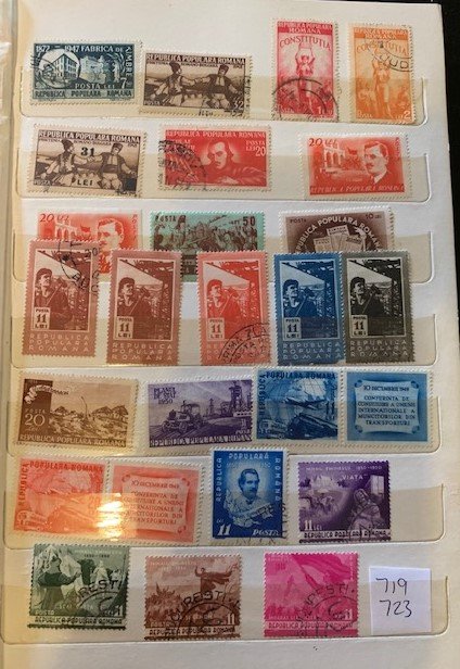 STAMP STATION PERTH Romania Collection (1 ) in Album 575+ stamps Mint/Hinged