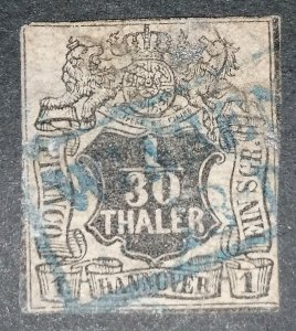 Hannover 1/30 thaler 1851