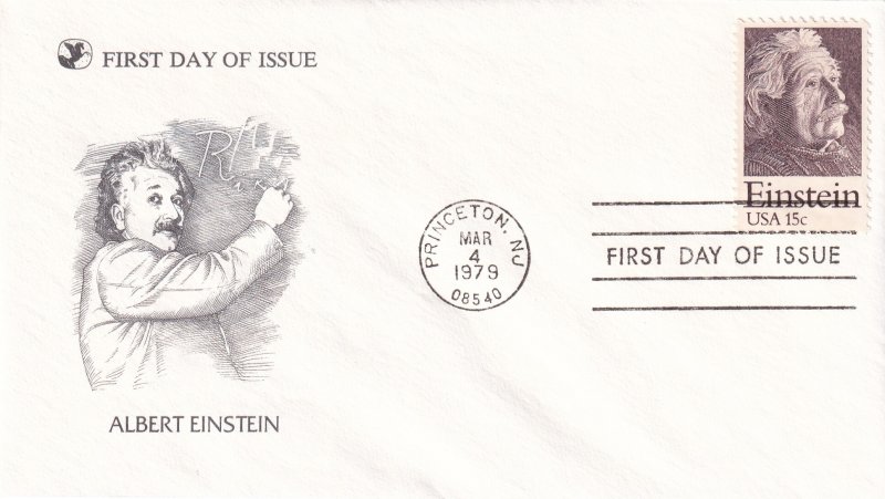 1979, Honoring Albert Einstein, RD,FDC (E14809)