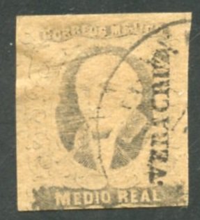 Mexico Scott 6 - UF-VFH - SCV $45.00